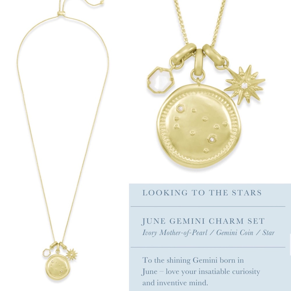 Kendra Scott Gemini Charm Necklace